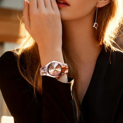 Elegant and waterproof women's watch