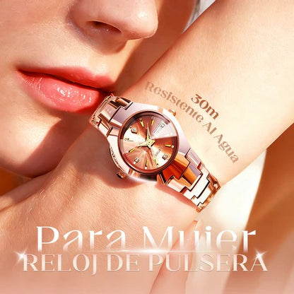 Elegant and waterproof women's watch