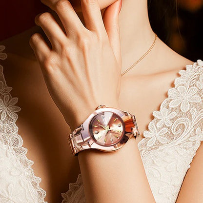 Elegant and waterproof women's watch
