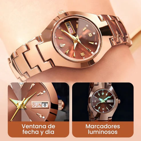 Elegant and waterproof women's watch