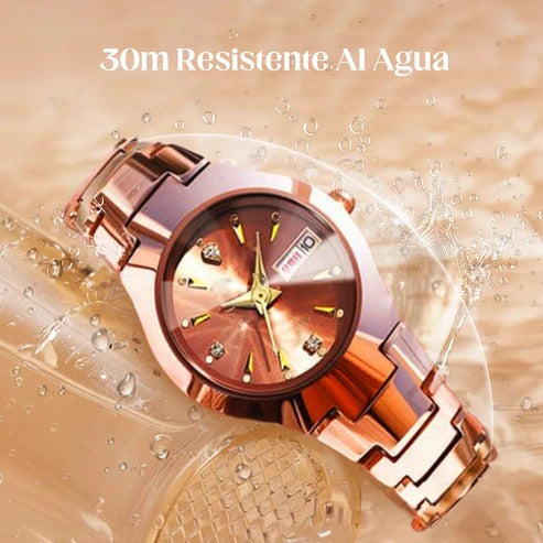 Elegant and waterproof women's watch