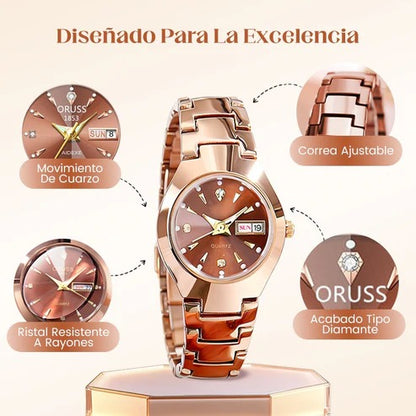 Elegant and waterproof women's watch
