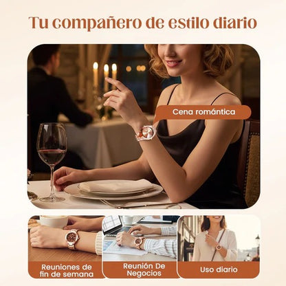 Elegant and waterproof women's watch