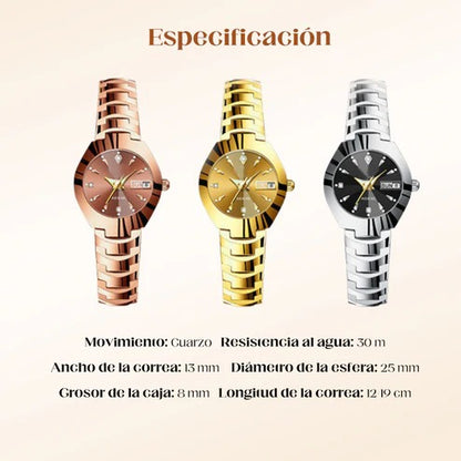 Elegant and waterproof women's watch